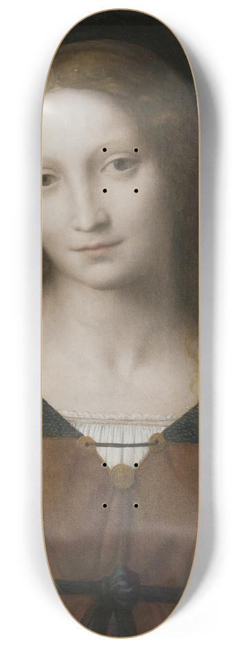 Bernardino Luini - St Catherine of Alexandria 8.25 inch art skate deck