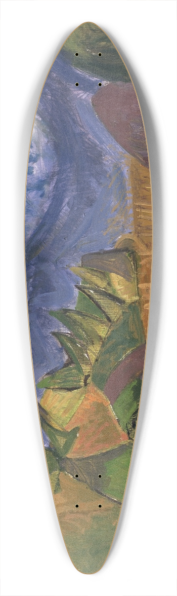 Arie Van de Giessen - Landschap 39.3 inch art pintail longboard deck