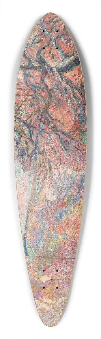 Armand Guillaumin - Crozant 39.3 inch art pintail longboard deck