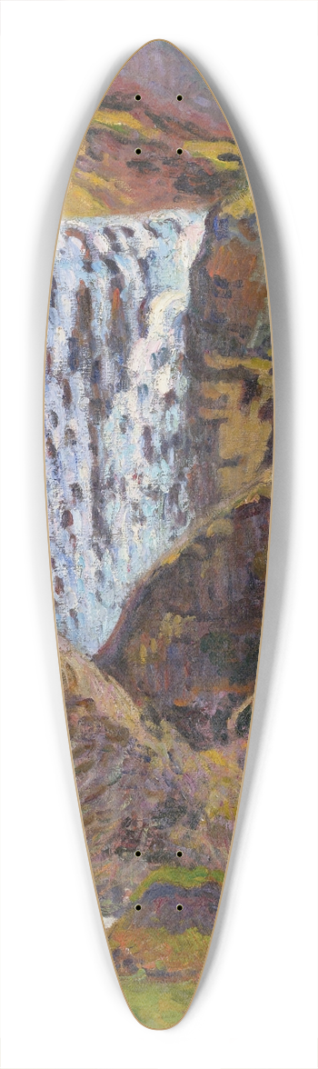 Armand Guillaumin - Paysage De La Creuse 39.3 inch art pintail longboard deck