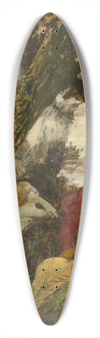 Arnold Bcklin - Dryaden 39.3 inch art pintail longboard deck