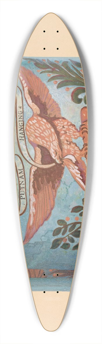 Arsen Maralian - Bandbox 39.3 inch art pintail longboard deck