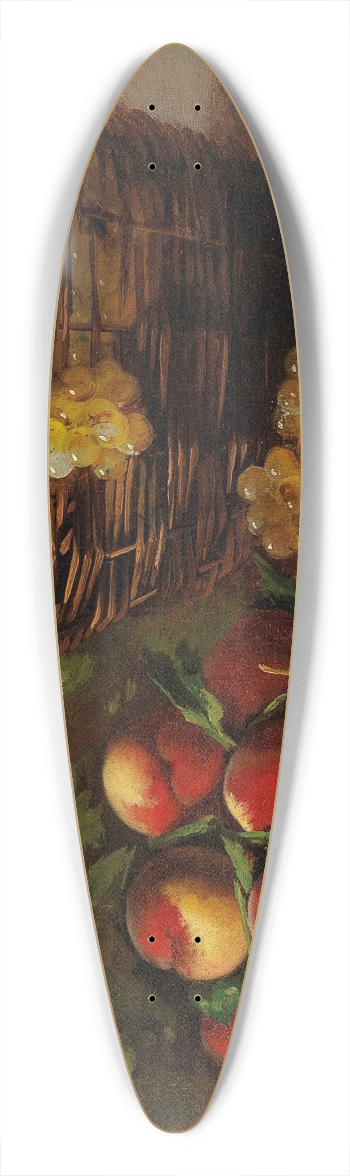 Arthur-Alfred Brunel de Neuville - Fruit Still Life 39.3 inch art pintail longboard deck