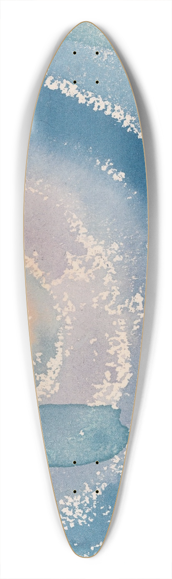Arthur Dove - Sunrise I 39.3 inch art pintail longboard deck