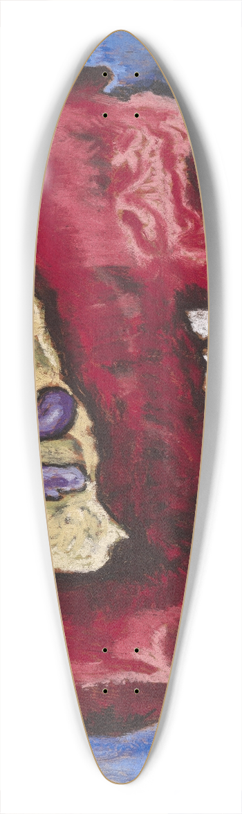 Arthur Dove - Tree Forms and Water 39.3 inch art pintail longboard deck