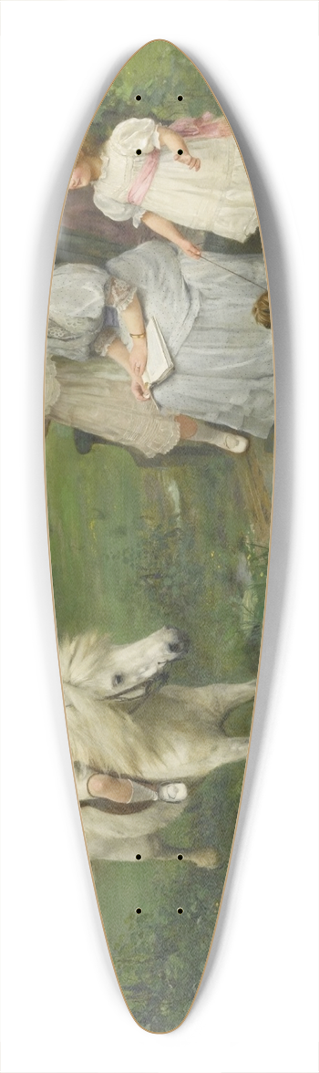Arthur John Elsley - Well Done! 39.3 inch art pintail longboard deck