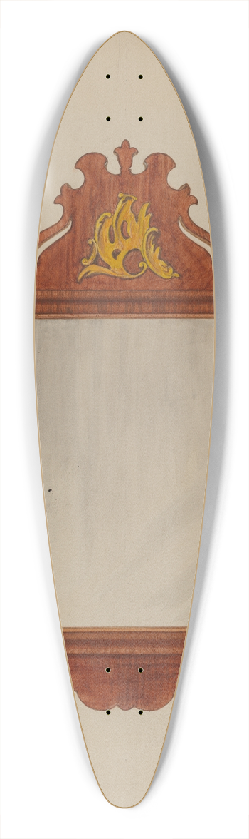 Arthur Johnson - Mirror 39.3 inch art pintail longboard deck