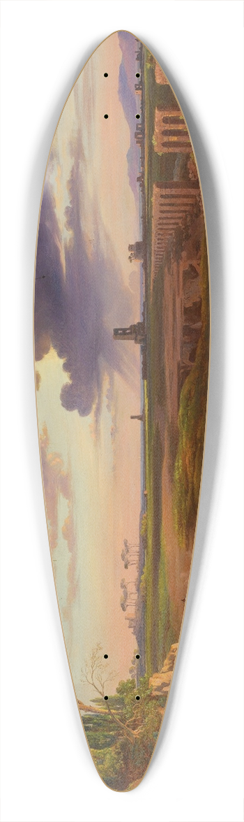 Arthur John Strutt - La Via Appia, Campagna Romana 39.3 inch art pintail longboard deck