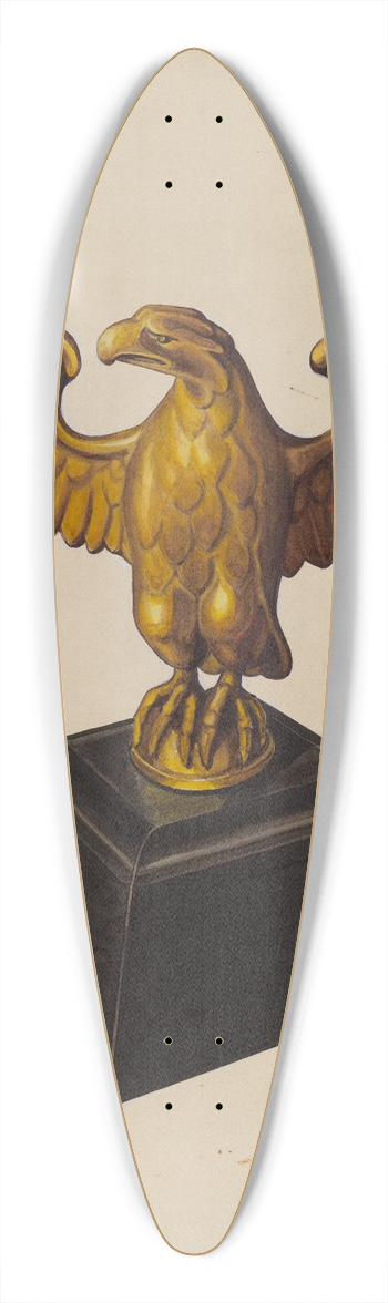 Arthur Mathews - Door Stop  Eagle 39.3 inch art pintail longboard deck