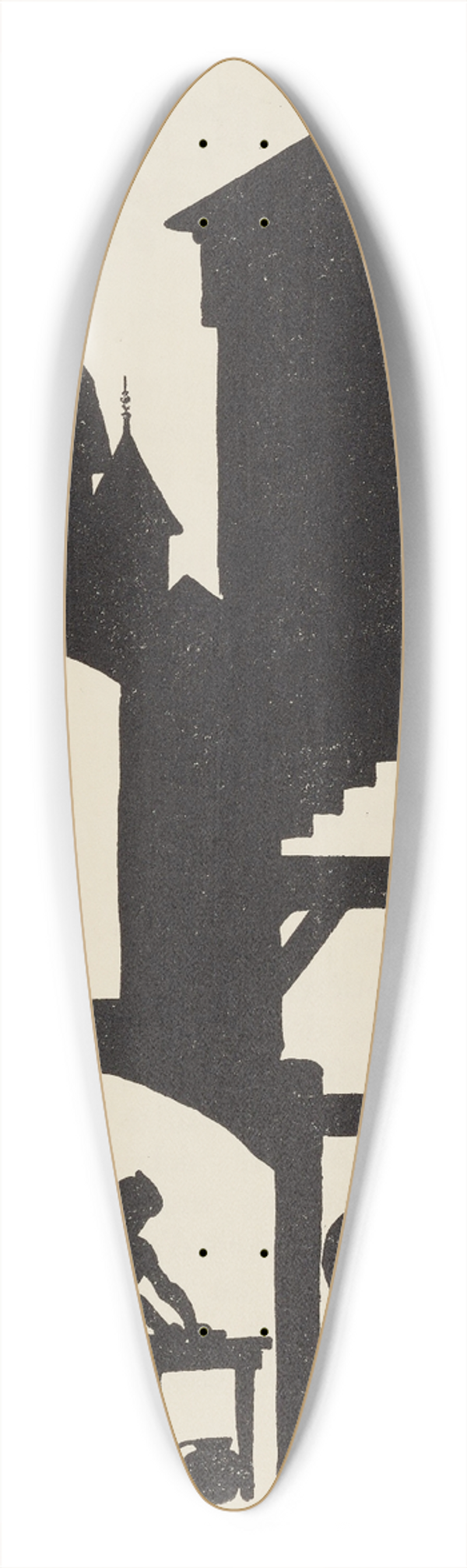 Arthur Rackham - La belle au bois dormant 39.3 inch art pintail longboard deck