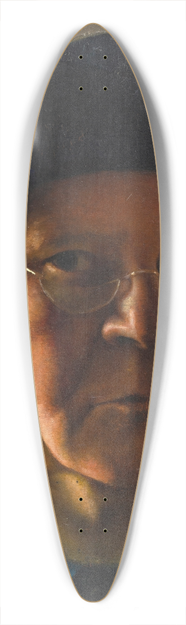 Arthur Segal - Selbstportrait 39.3 inch art pintail longboard deck