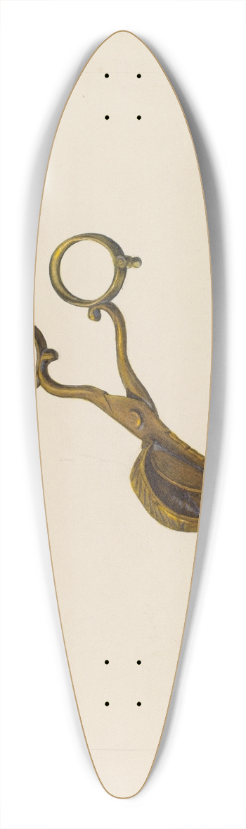 A.R. Tolman - Candle Snuffer 39.3 inch art pintail longboard deck