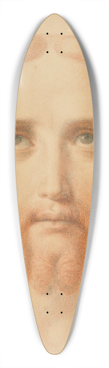 Ary Scheffer - Study For Christus Consolator 39.3 inch art pintail longboard deck