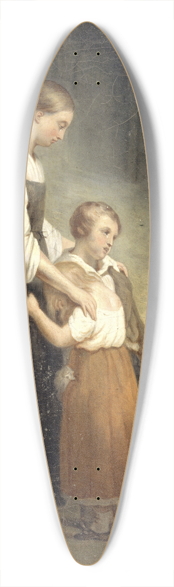 Ary Scheffer - The orphans 39.3 inch art pintail longboard deck
