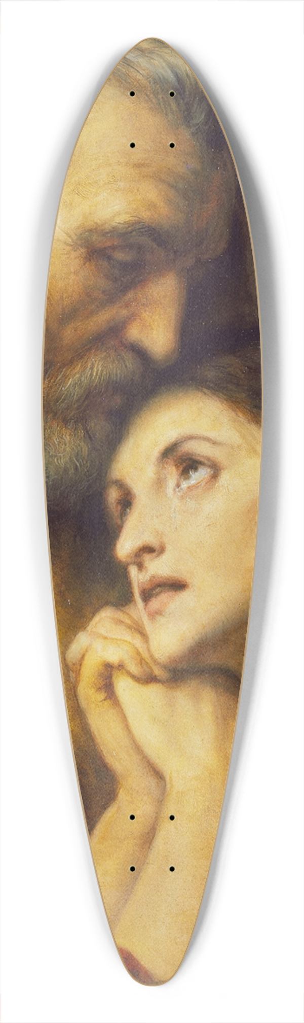 Ary Scheffer - The Return of the Prodigal Son 39.3 inch art pintail longboard deck