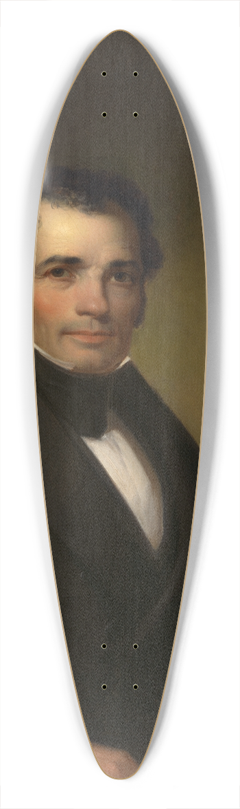 Asher Brown Durand - Luman Reed 39.3 inch art pintail longboard deck