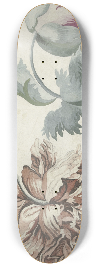 Bernard Picart - Papavers 8.25 inch art skate deck