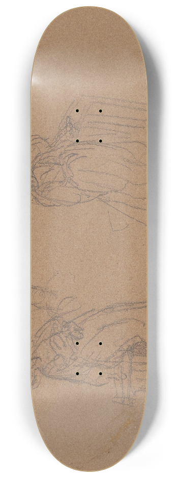 Adolph Tidemand - En barnemorderske i forhr 8.25 inch art skate deck