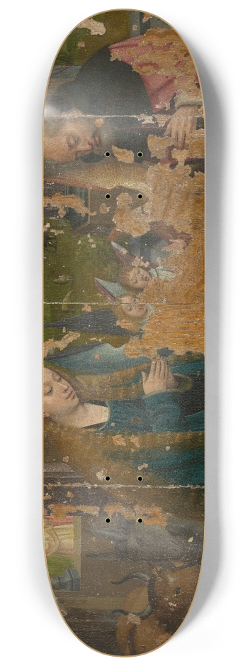 Bernard van Orley - The Nativity 8.25 inch art skate deck