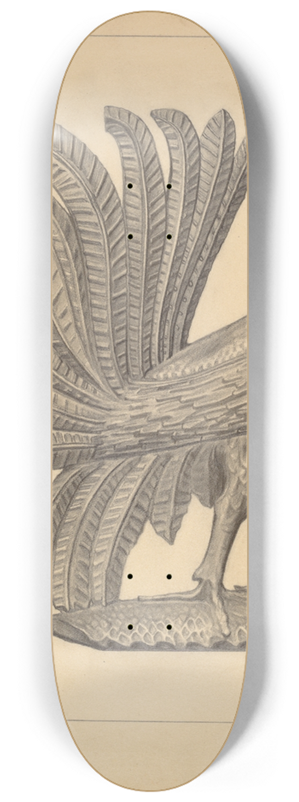 Bernard Westmacott - Figurine  Cock 8.25 inch art skate deck