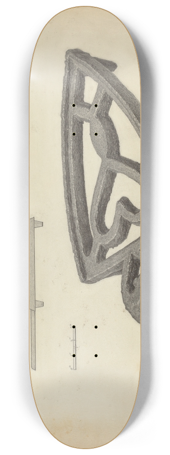 Bernard Westmacott - Trivet 8.25 inch art skate deck