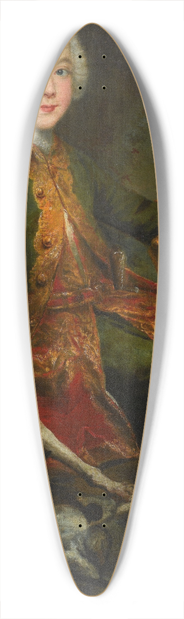 Augustyn Mirys - Portrait of Jzef Sapieha 39.3 inch art pintail longboard deck
