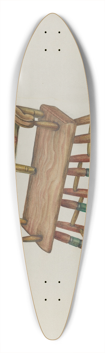 Austin L. Davison - Doll Settee 39.3 inch art pintail longboard deck