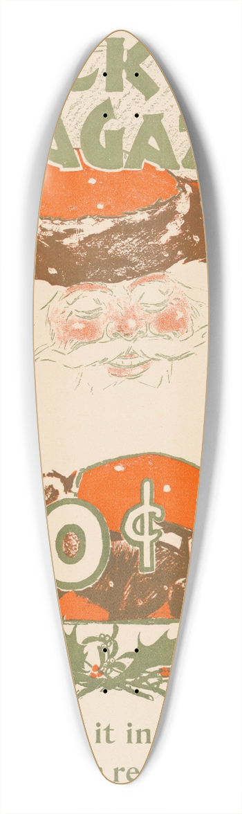 A.W.B. Lincoln - Pocket magazine; So handy, Ill put it in my pocket! Type so large I can read it by moonlight 39.3 inch art pintail longboard deck