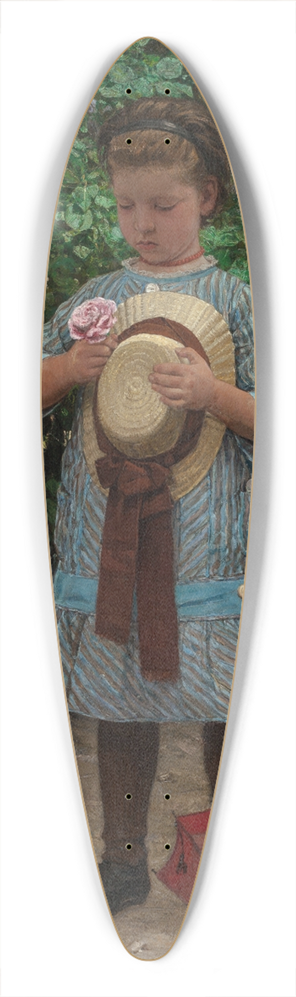 Axel Helsted - The Dollies Outing 39.3 inch art pintail longboard deck