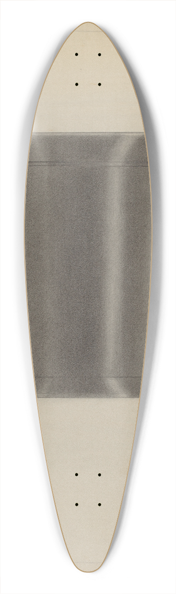 A. Zaidenberg - Pewter Beaker 39.3 inch art pintail longboard deck