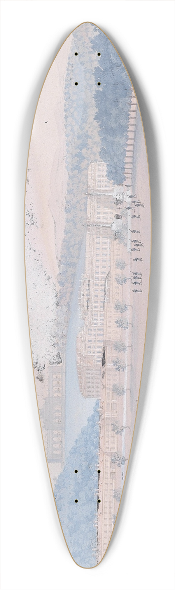 Balthasar Wigand - Parade Schnbrunn 39.3 inch art pintail longboard deck