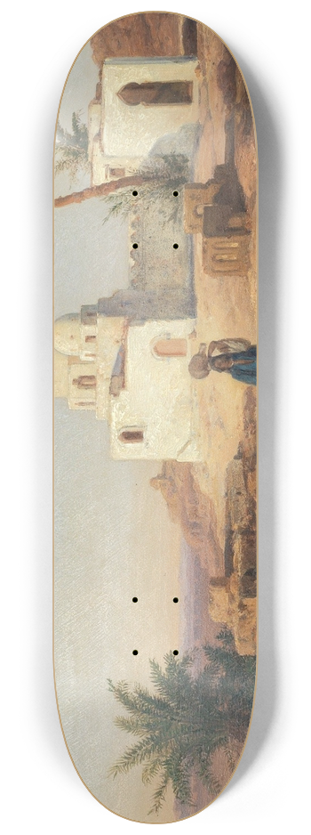 Bernhard Fiedler - Bei Assuan 8.25 inch art skate deck