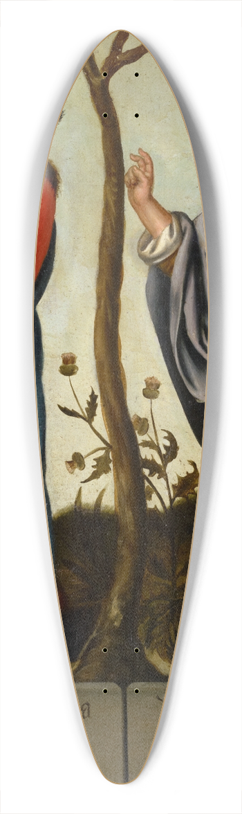 Bartholomus Sarburgh - The Prophets Zechariah and Malachi 39.3 inch art pintail longboard deck