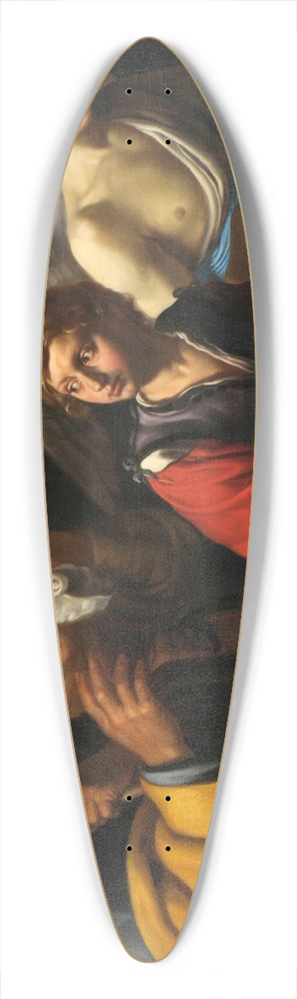 Bartolomeo Manfredi - Le Dpart du jeune Tobie 39.3 inch art pintail longboard deck