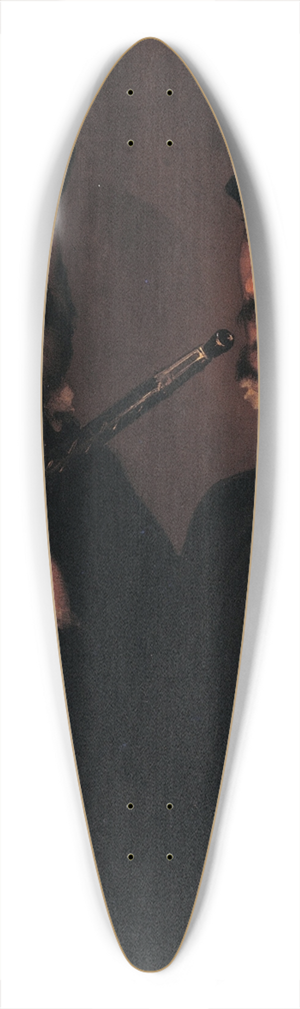 Bartolomeo Passarotti - Double portrait of musicians 39.3 inch art pintail longboard deck