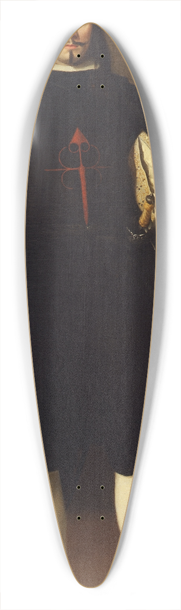 Bartolom Estebn Murillo - Portrait of Don Diego Felix de Esquivel y Aldama 39.3 inch art pintail longboard deck