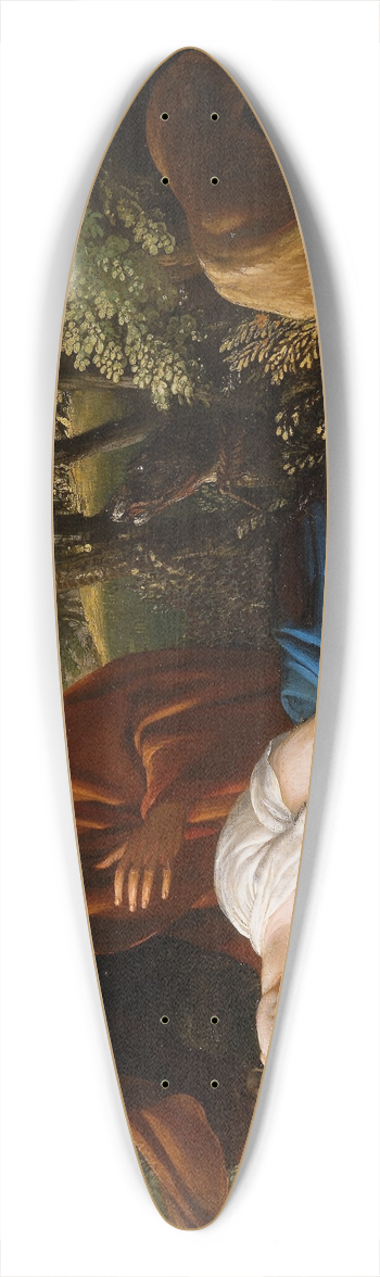 Benjamin West - The Death of Procris 39.3 inch art pintail longboard deck