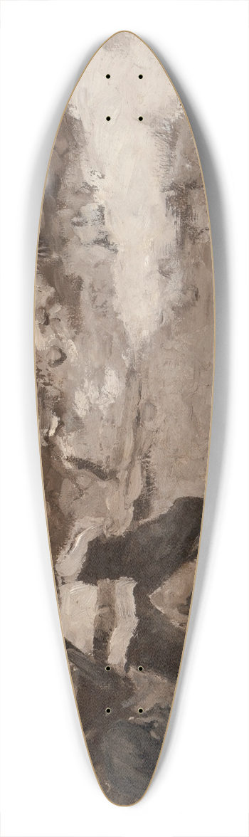 Benton Henderson Clark - Bear Hunters 39.3 inch art pintail longboard deck