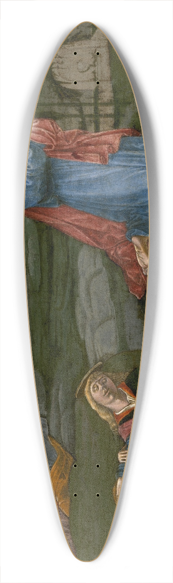Benvenuto di Giovanni - The Agony in the Garden 39.3 inch art pintail longboard deck