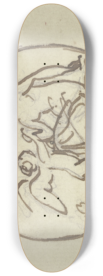 Bertel Thorvaldsen - Venus and Cupid 8.25 inch art skate deck