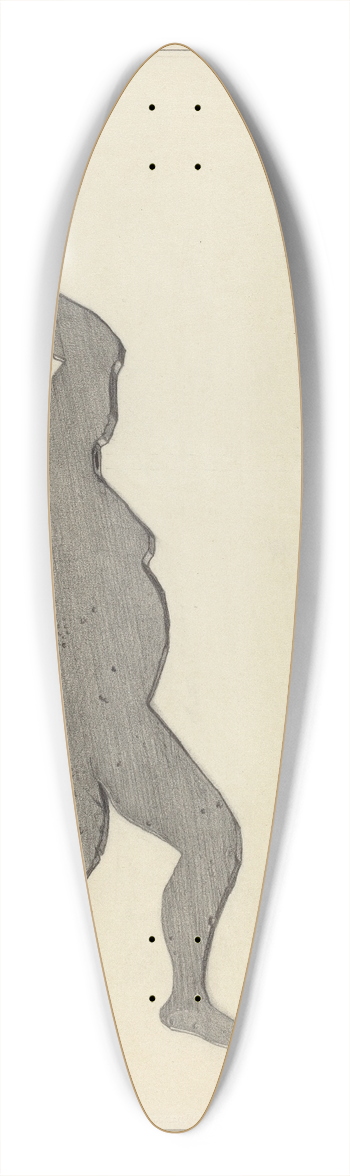 Bernard Westmacott - Weather Vane 39.3 inch art pintail longboard deck