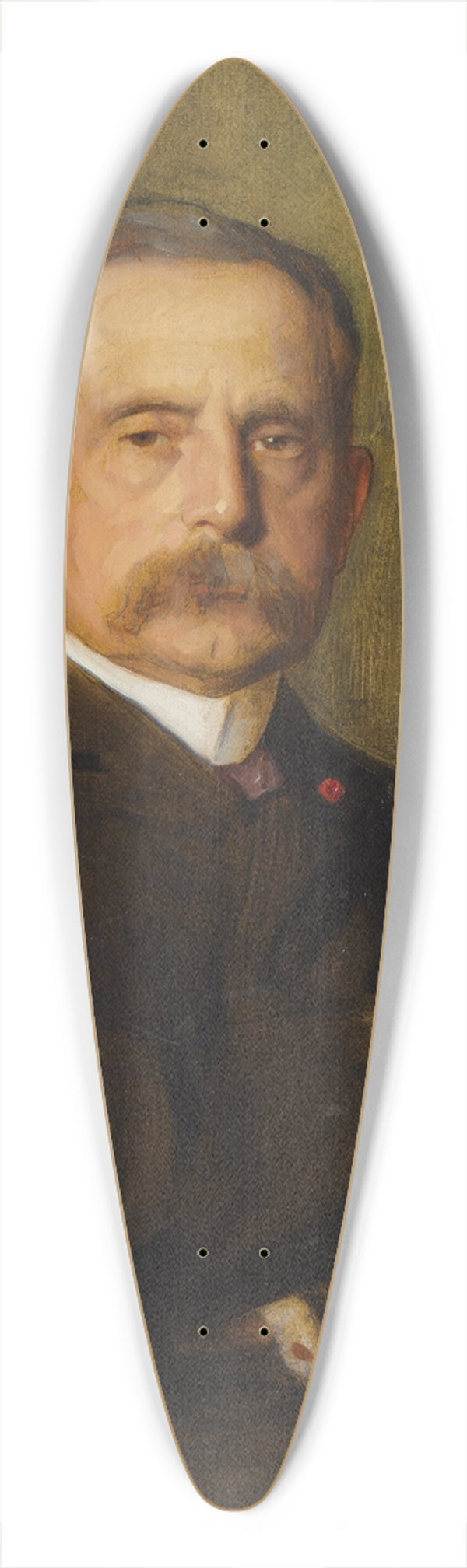 Bernhard sterman - Baron Paul Henri dEstournelle de Constant 39.3 inch art pintail longboard deck