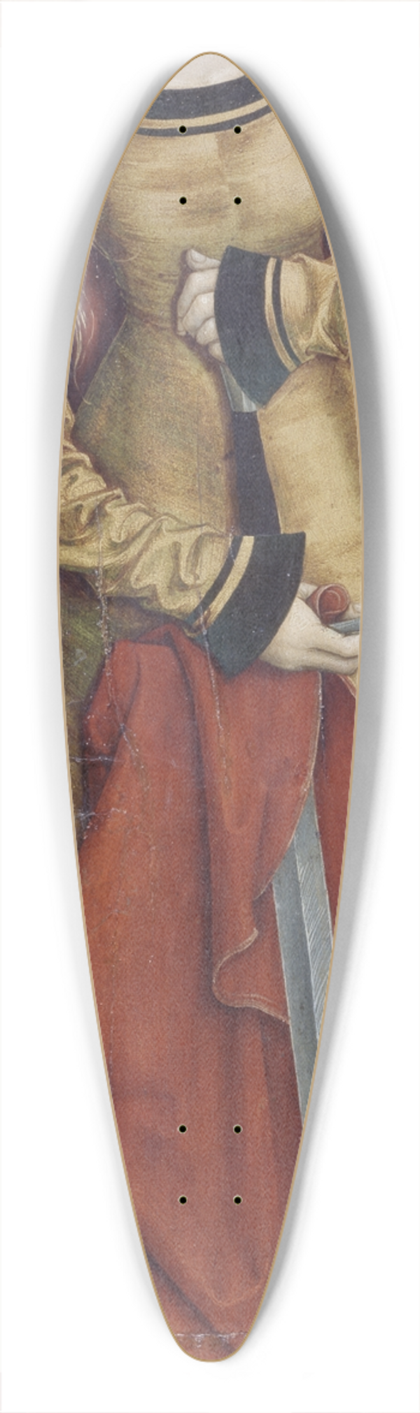 Bernhard Strigel - St Catherine of Alexandria 39.3 inch art pintail longboard deck