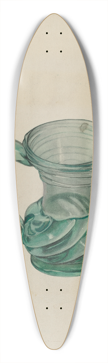Beverly Chichester - Creamer 39.3 inch art pintail longboard deck