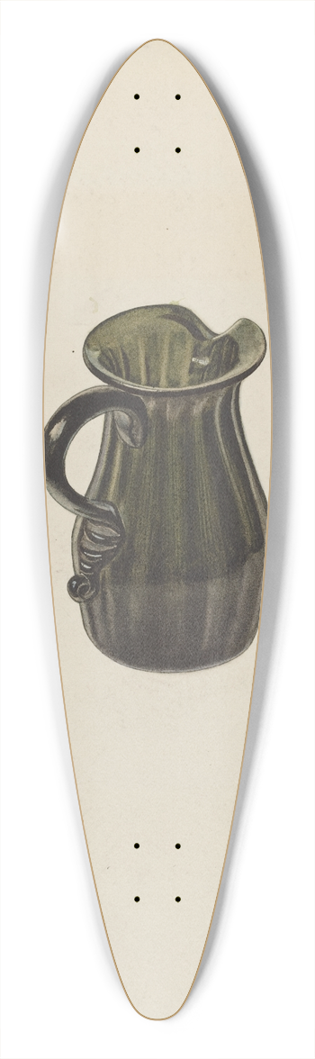 Beverly Chichester - Cream Pitcher 39.3 inch art pintail longboard deck