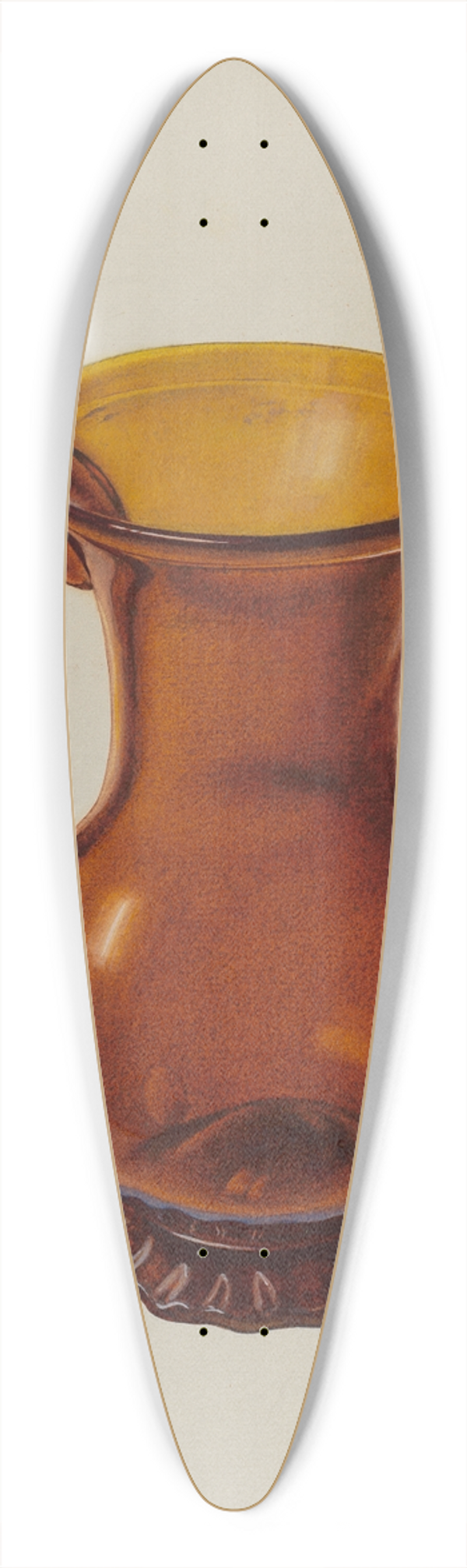 Beverly Chichester - Pitcher 39.3 inch art pintail longboard deck