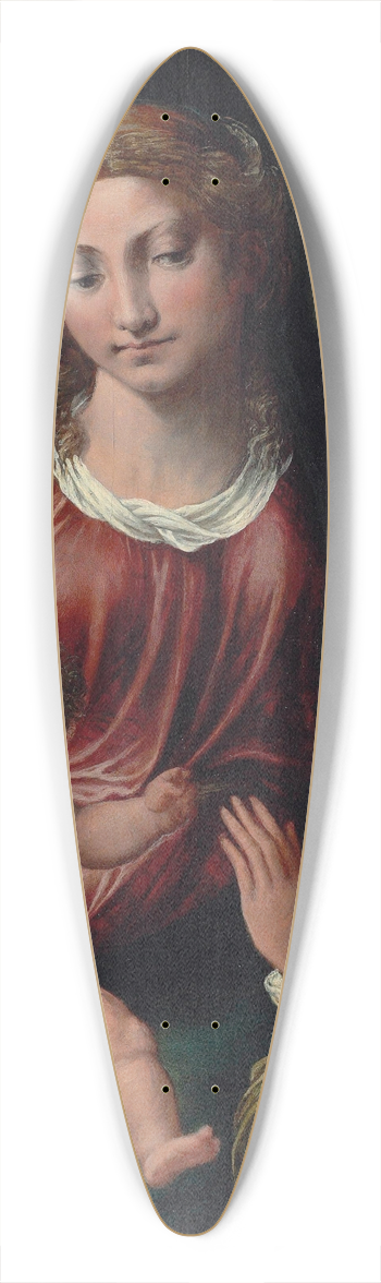 Biagio Pupini - The Mystic Marriage of Saint Catherine 39.3 inch art pintail longboard deck