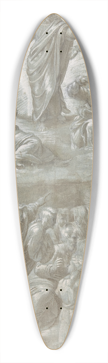 Biagio Pupini - The Transfiguration, after Raphael 39.3 inch art pintail longboard deck