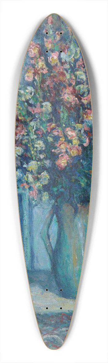 Blanche Hosched-Monet - Les mufliers, intrieur  Giverny 39.3 inch art pintail longboard deck