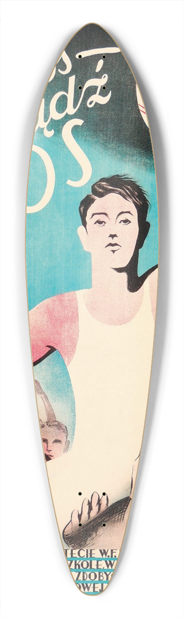 Bolesaw Surao-Gajduczeni - Chcesz mie gos-zdobd POS 39.3 inch art pintail longboard deck